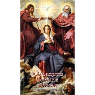 Mediatrix - Marian Dogma Prayer Card (50 pack) - - PC-510 Mediatrix - Marian Dogma Prayer Card (50 pack) - - PC-510