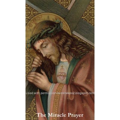 Miracle Prayer Card (50 pack) -  - PC-319