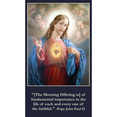 Morning Offering Prayer Card (50 pack) -  - PC-213