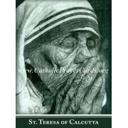 Mother Teresa Commemorative Series Canonization Holy Card 50pk