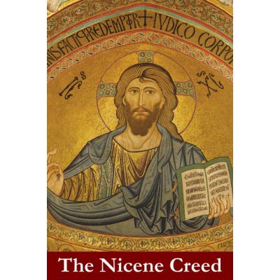 Nicene Creed Prayer Card (Christ Pantocrator Icon) (50 pack) -  - PC-404
