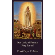 50pk Our Lady of Fatima Bulk Prayer-Cards (50 pack) 50pk Our Lady of Fatima Bulk Prayer-Cards (50 pack)