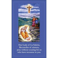 50pk Our Lady of LaSalette Bulk Prayer-Cards (50 pack) 50pk Our Lady of LaSalette Bulk Prayer-Cards (50 pack)