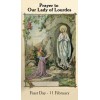 50pk Our Lady of Lourdes Bulk Prayer-Cards (50 pack)