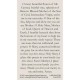 Our Lady of Mount Carmel Prayer Card (50 pack) - - PC-335 Our Lady of Mount Carmel Prayer Card (50 pack) - - PC-335