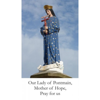 Our Lady of Pontmain, Mother of Hope Prayer Card (50 pack) -  - PC-489