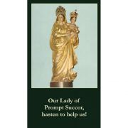 Our Lady of Prompt Succor Prayer Card (50 pack)