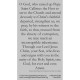 Pope Saint Callistus I Prayer Card (50 pack) -  - PC-581