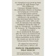 Pope Saint Telesphorus Holy Card (50 pack) -  - PC-130