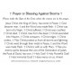 Prayer Against Storms Prayer Card (50 pack) - - PC-541 Prayer Against Storms Prayer Card (50 pack) - - PC-541