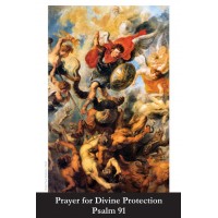 50pk Prayer for Divine Protection - Psalm 91 Bulk Holy Prayer-Card (50 pack) 50pk Prayer for Divine Protection - Psalm 91 Bulk Holy Prayer-Card (50 pack)