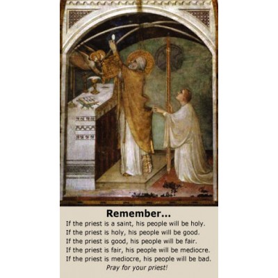 Prayer for Priests Card (50 pack) -  - PC-76