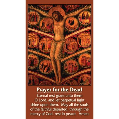 Prayer for the Dead Holy Card (50 pack) - - PC-74 Prayer for the Dead Holy Card (50 pack) - - PC-74