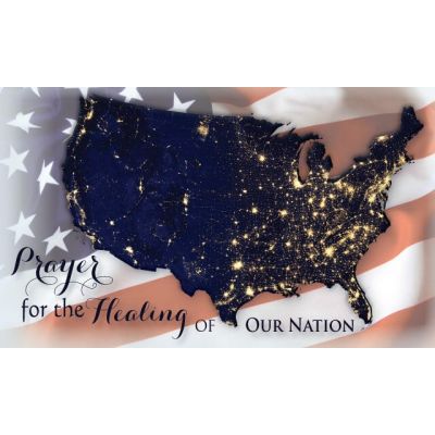 Prayer for the Healing of Our Divided Nation Cards (50 Pack) -  - PC-597