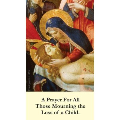 Prayer for Those Mourning the Loss of a Child Holy Card (50 pack) -  - PC-358