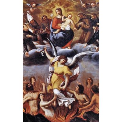 Purgatory Evangelization Holy Card (50 pack) -  - CEC-1010