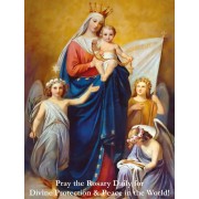 50pk Queen of Peace Bulk Holy Prayer-Card (50 pack)