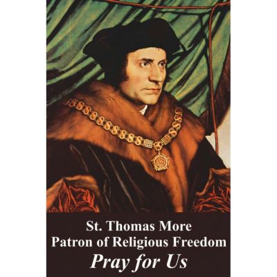 Religious Liberty Prayer Card - St. Thomas More - English (50 pack) -  - RL-STM-ENG