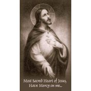 Sacred Heart Have Mercy Prayer Card (50 pack)