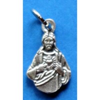 25pk Sacred Heart of Jesus Bulk Prayer Charm//Medal/Pendant (25 Pack)