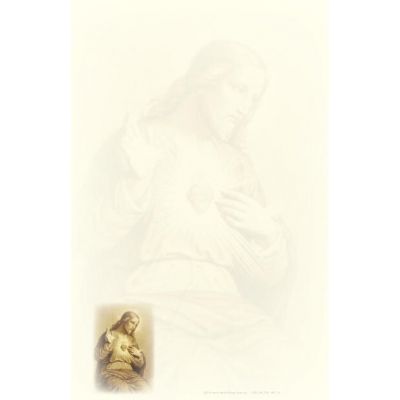 Sacred Heart of Jesus Stationery -  - ST-14