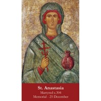 50pk Saint Anastasia Bulk Prayer-Cards (50 pack)
