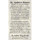 Saint Andrew Prayer Card (50 pack) - - PC-125 Saint Andrew Prayer Card (50 pack) - - PC-125