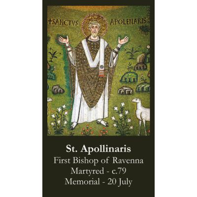 Saint Apollinaris Prayer Card (50 pack) -  - PC-571