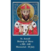 Saint Arnulf (Arnold) Prayer Card (50 pack)