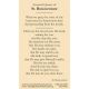 Saint Bonaventure Prayer Card (50 pack) -  - PC-189