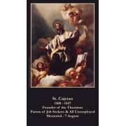 Saint Cajetan Prayer for the Unemployed Card (50 pack)