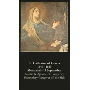 50pk Saint Catherine of Genoa Bulk Prayer-Cards (50 pack)