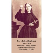 50pk Saint Clelia Barbieri Bulk Prayer-Cards (50 pack)