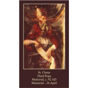 50pk Saint Cletus Bulk Prayer-Cards (50 pack)