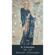 50pk Saint Columban Bulk Prayer-Cards (50 pack)