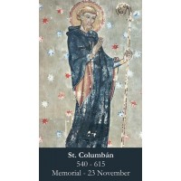 50pk Saint Columban Bulk Prayer-Cards (50 pack)