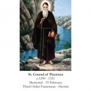 50pk Saint Conrad Bulk Prayer-Cards (50 pack)