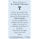 Saint Conrad Prayer Card (50 pack) -  - PC-346