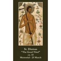 50pk Saint Dismas Bulk Prayer-Cards (50 pack)