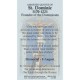 Saint Dominic Prayer Card (50 pack) - - PC-58 Saint Dominic Prayer Card (50 pack) - - PC-58