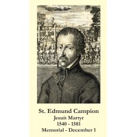 50pk Saint Edmund Campion Bulk Prayer-Cards (50 pack)