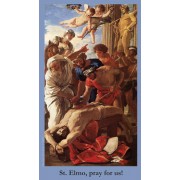 50pk Saint Elmo Bulk Prayer-Cards (50 pack) 50pk Saint Elmo Bulk Prayer-Cards (50 pack)