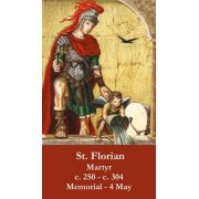 Saint Florian Prayer Card (50 pack)