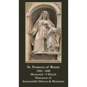 50pk Saint Frances of Rome Motorist Safety Bulk Prayer-Cards (50 pack)