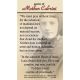Saint Frances Xavier Cabrini Prayer Card (50 pack) -  - PC-36