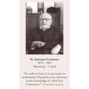 Saint Gaetano Catanoso Prayer Card (50 pack)