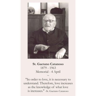 Saint Gaetano Catanoso Prayer Card (50 pack) -  - PC-221
