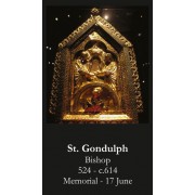 50pk Saint Gondulph Bulk Prayer-Cards (50 pack)