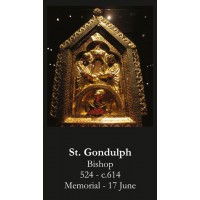 50pk Saint Gondulph Bulk Prayer-Cards (50 pack)