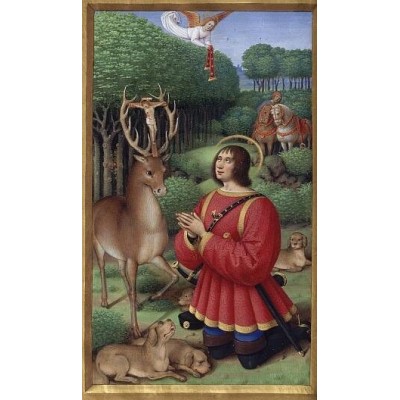 Saint Hubert of Liege Prayer Card (50 pack) -  - PC-159